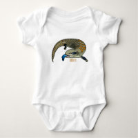 Blue-tongued skink cartoon illustration