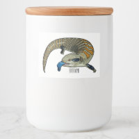 Blue-tongued skink cartoon illustration