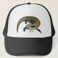 Blue-tongued skink cartoon illustration
