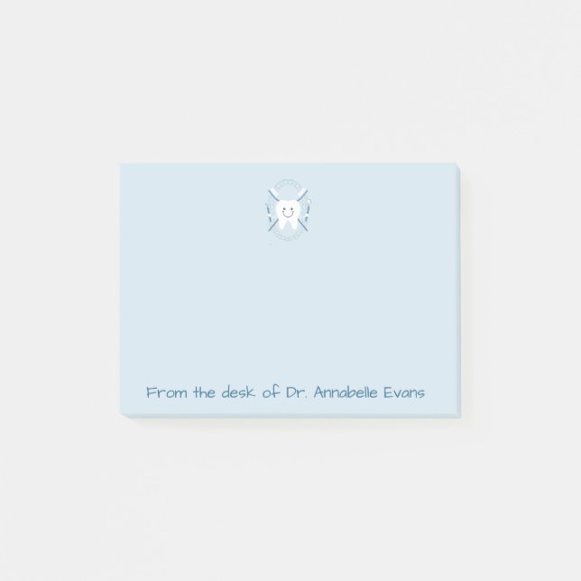 Blue Tooth Post-it Notes (Front)