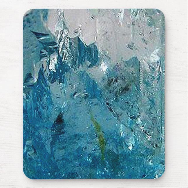 Blue Topaz Mouse Mat (Front)