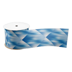 Blue topaz satin ribbon