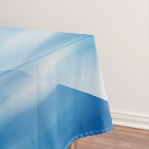 Blue topaz tablecloth