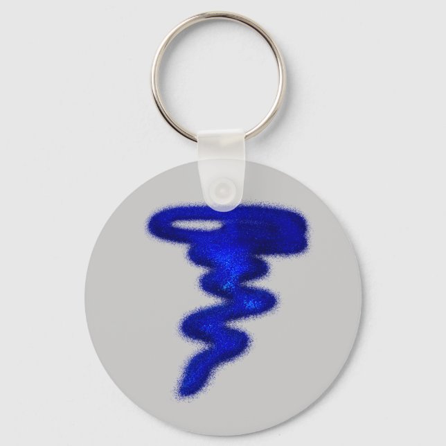 Blue Tornado Key Ring (Front)