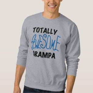 Blue Totally Awesome Grampa T-shirts and Gifts