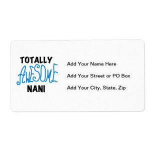 Blue Totally Awesome Nani T-shirts and Gifts