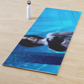 Blue Toxin yoga mat