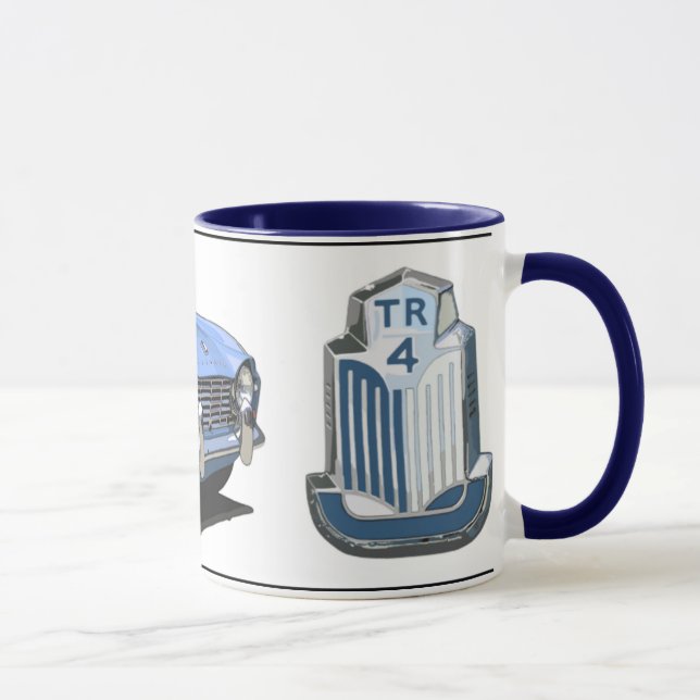 Blue TR4 Mug (Right)