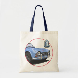 Blue TR4 Tote Bag