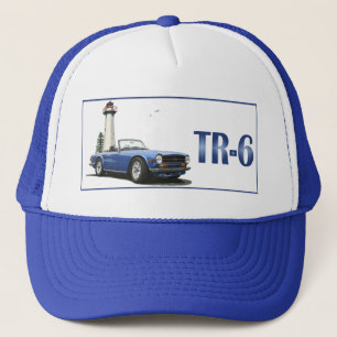 Blue TR6 Trucker Hat