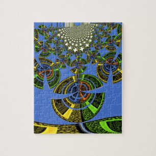 Blue tradition jigsaw puzzle
