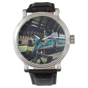 Blue train watch