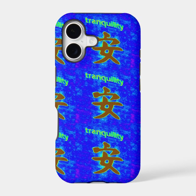 blue tranquillity case (Back)