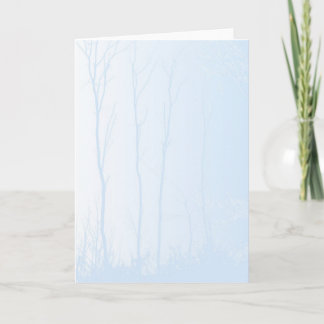 Blue Trees Card