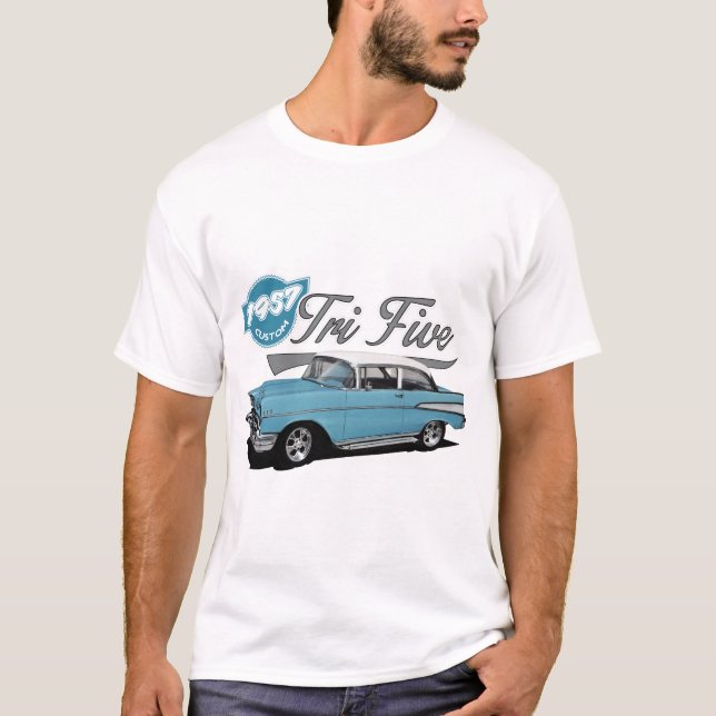 Blue Tri Five T-Shirt (Front)