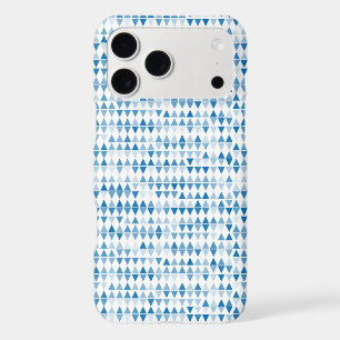 blue triangle pattern background