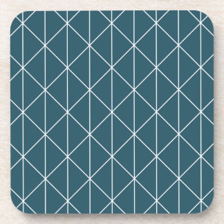blue triangles coaster