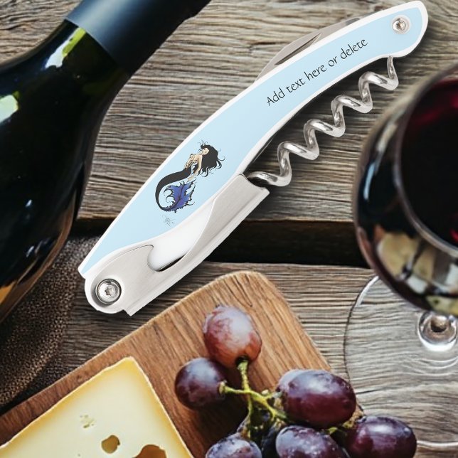 Blue Tribal Mermaid Corkscrew (Creator Uploaded)