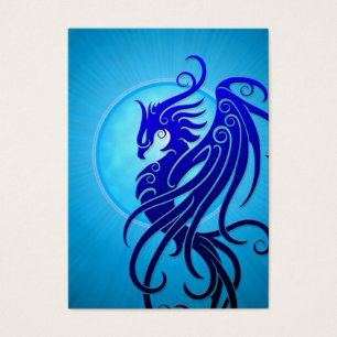 Blue Tribal Phoenix
