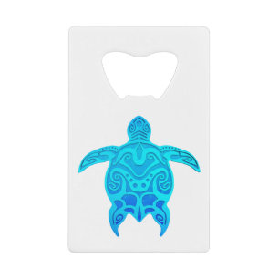 Blue Tribal Turtle