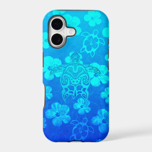 Blue Tribal Turtle