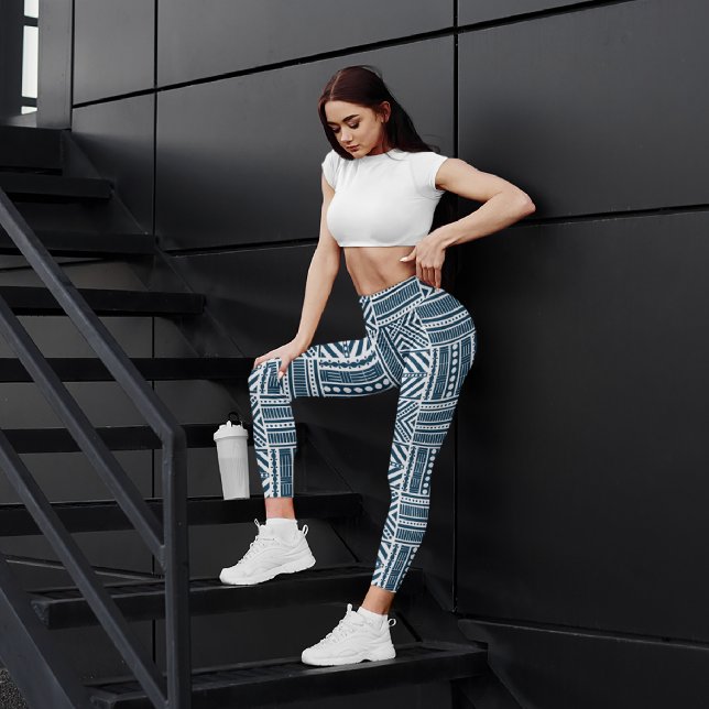 Blue Tribe Capri Leggings (Creator Uploaded)