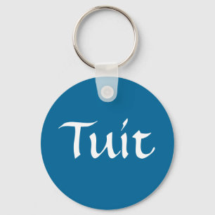 Blue Tuit Key Ring
