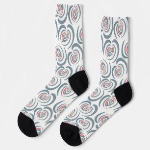 Blue tulip socks