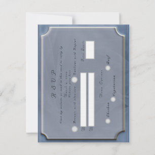 Blue Tulle Fabric customise to any colour RSVP Car