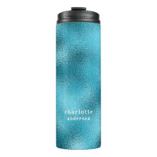 Blue turquoise ocean sea name thermal tumbler