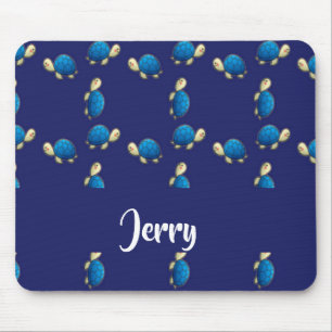 blue turtles mouse mat