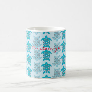 Blue Turtles Swimming Thunder_Cove Coffee Mug