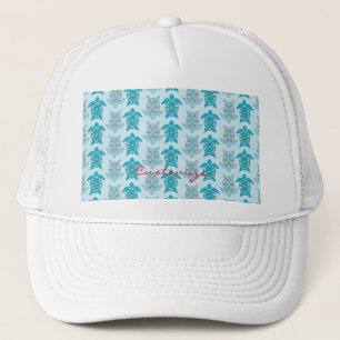Blue Turtles Swimming Thunder_Cove Trucker Hat
