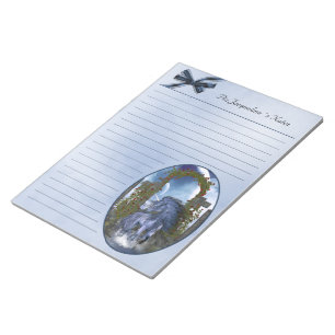 blue Unicorn 1 Notepad 11x8.5