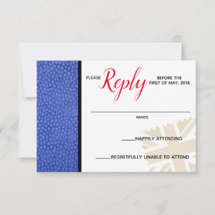 Blue United Kingdom Passport Response Card