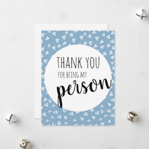 Blue Valentine's Card