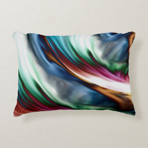 Blue Valley Whirlwind Rainbow Decorative Cushion