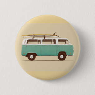 Blue Van   Florent Bodart 6 Cm Round Badge