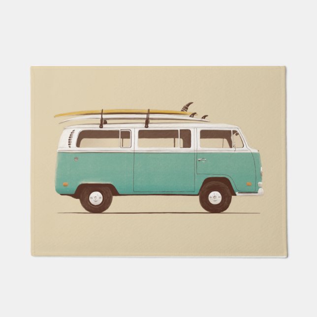 Blue Van | Florent Bodart Doormat (Front)