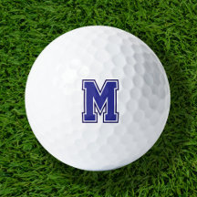 Blue Varsity Monogram