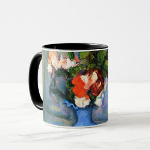 Blue Vase Flowers, Paul Cezanne Mug