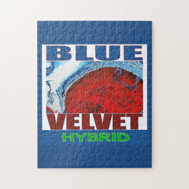 BLUE VELVET HYBRID JIGSAW PUZZLE (Vertical)