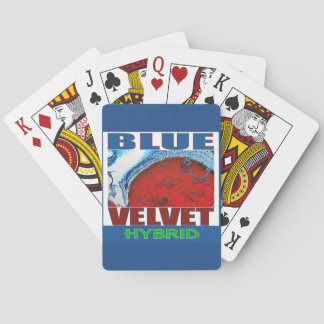 BLUE VELVET HYBRID PLAYING CARDS