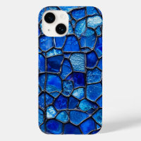 Blue Venetian Venetian Glass Style Elegant