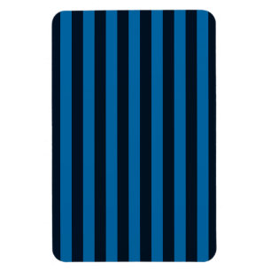 Blue Vertical Stripes Background Customise This! Magnet