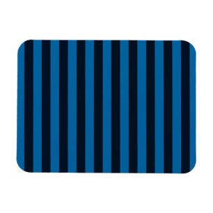 Blue Vertical Stripes Background Customise This! Magnet