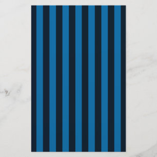 Blue Vertical Stripes Background Customise This! Stationery