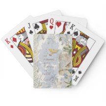 Blue Victorian Classic Playing Cards
