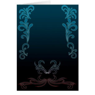 Blue Vines  (portrait)