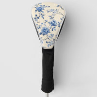 Blue Vintage Floral Toile Pattern (6)